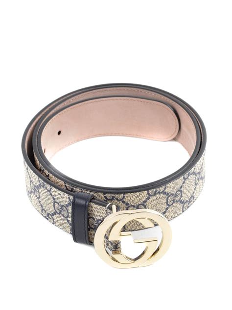 mens gucci supreme belt|gucci supreme belt gold buckle.